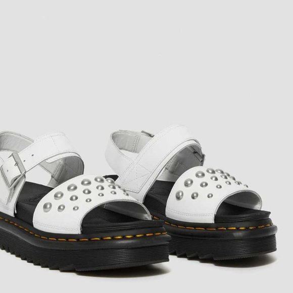 Dr. Martens | Voss Leather Studded Sandals - Picture 8 of 12
